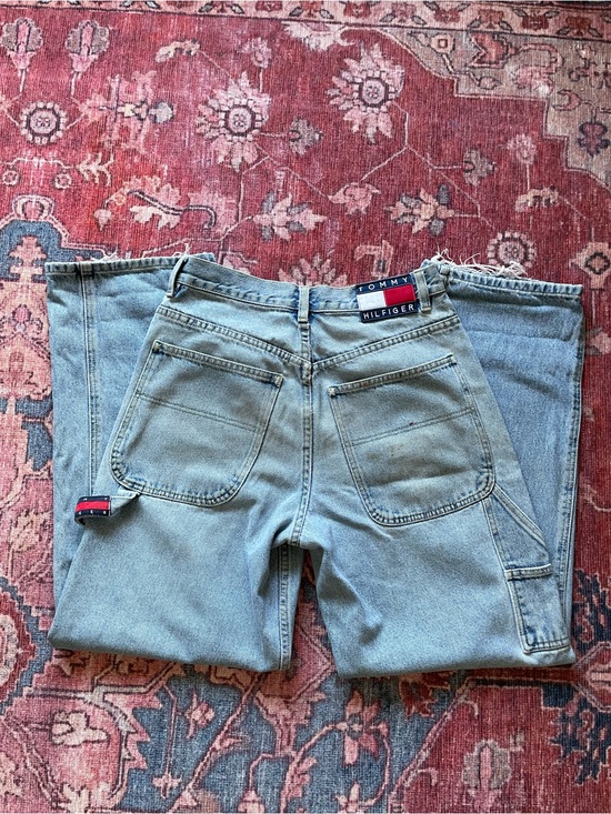 Tommy Hilfiger Denim - Vintage Tommy Hilfiger Light Blue Carpenter Jeans